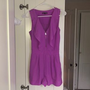 Purple romper